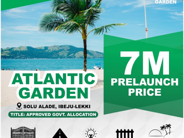 Atlantic Garden Estate - Land for sale in Ibeju-lekki, Lagos