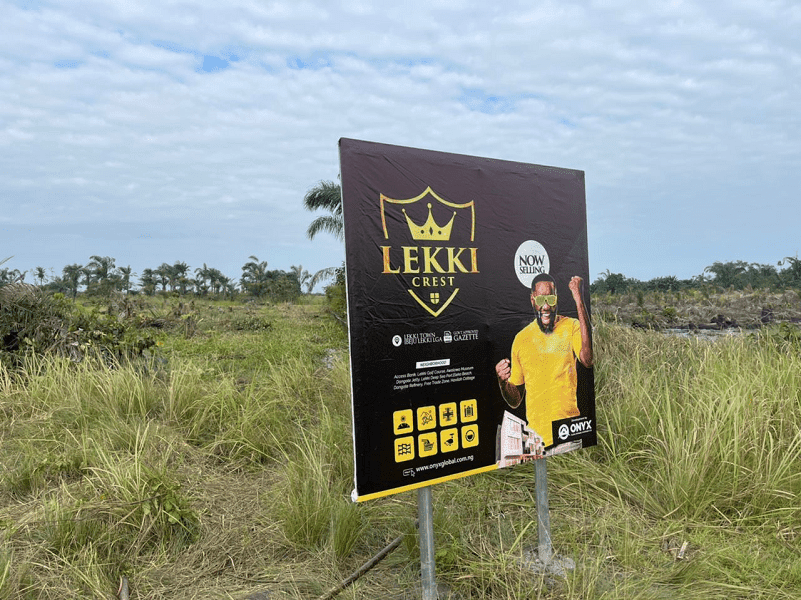 Land for sale in Ibeju Lekki at Lekki Crest Estate