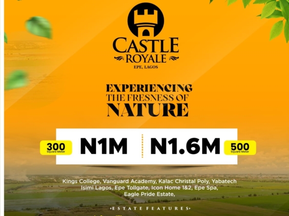 Castle royal estate | land for sale in epe