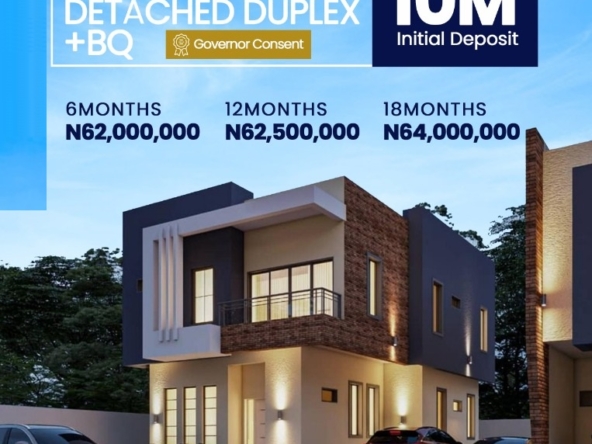 Semi Detached Duplex for Sale in Sangotedo Lagos