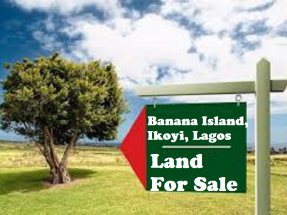 Corner Piece Land for Sale in Banana Island