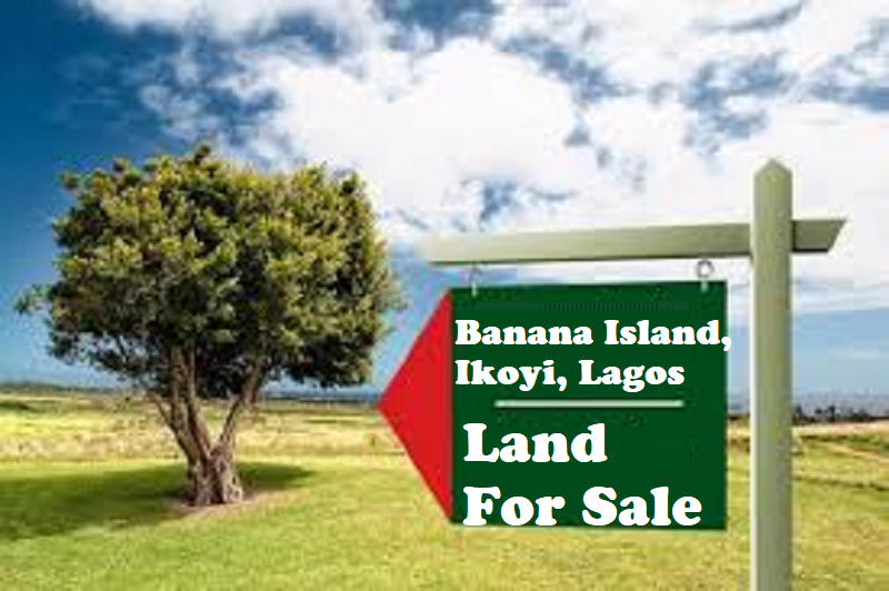 Corner Piece Land for Sale in Banana Island