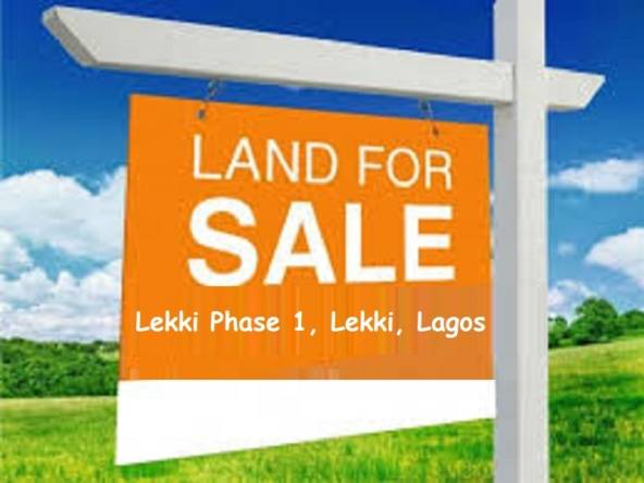 Mixed Use land for sale in Lekki Phase 1